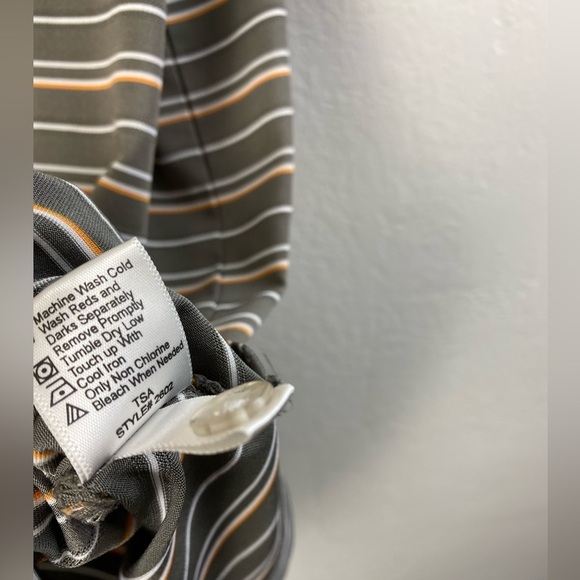 Tommy Armour Golf Polo Shirt Short sleeve Brown Dri Logic Athletic Outdoor XL - Picture 7 of 11